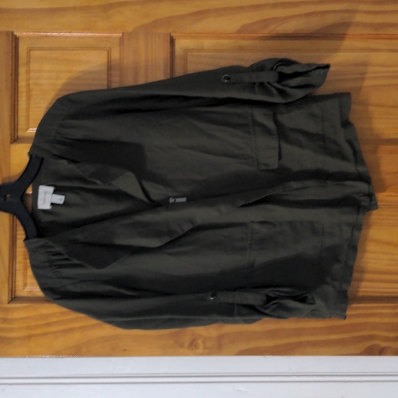 Nine West Olive Bomber Jacket - Picture 2 of 6